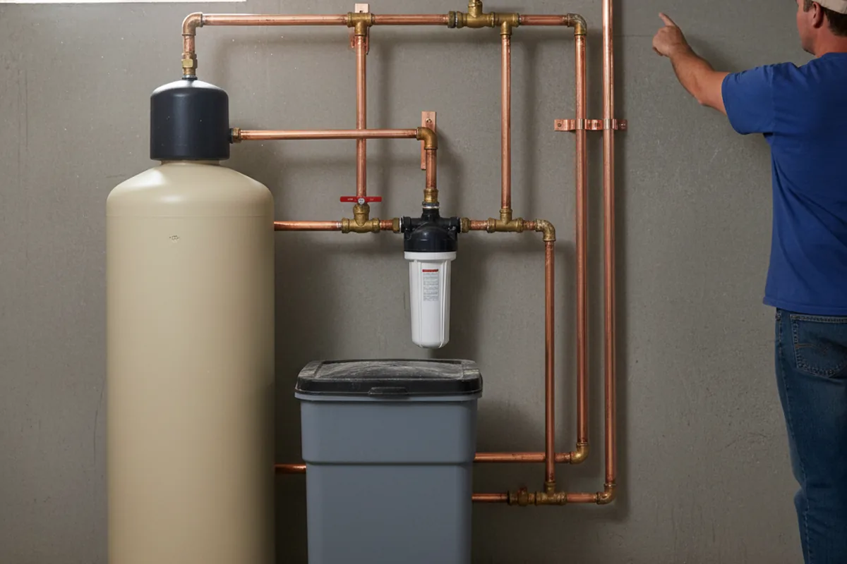 Whole-house water treatment system installed in Sunman